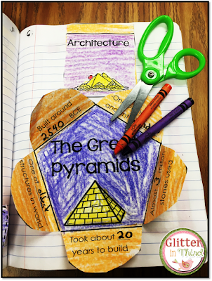 Looking for Ancient Egypt activities, printables, and projects for your students? Check out this interactive notebook to excite kids!