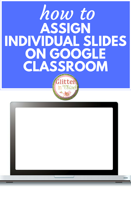 Teachers, not sure how to assign individual slides on Google Classroom? Read step-by-step directions to learn how to individualize Google Drive assignments for your elementary, middle, or high school classroom!