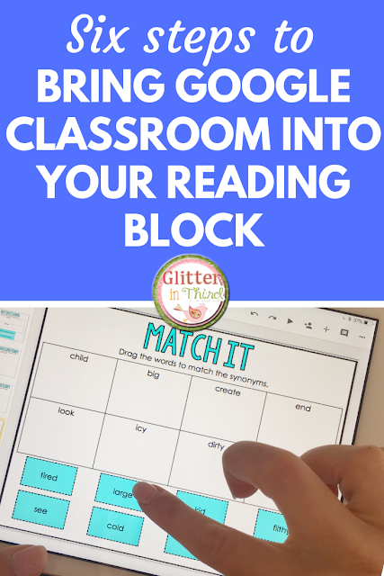 Learn how to incorporate digital technology into your literacy stations or reading block with Google Classroom.