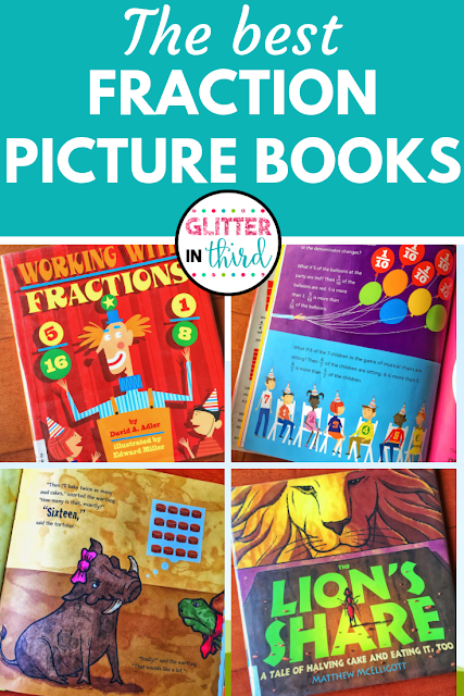 best fraction math picture books