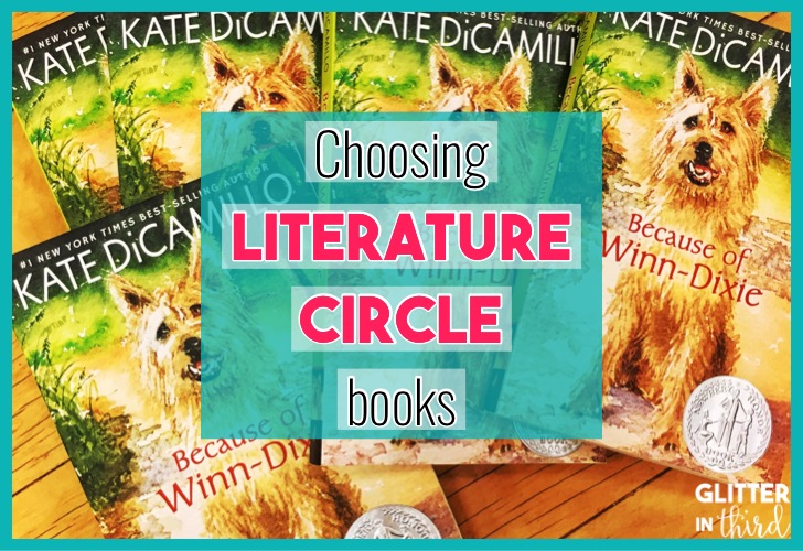 Literature circle books for 3rd grade