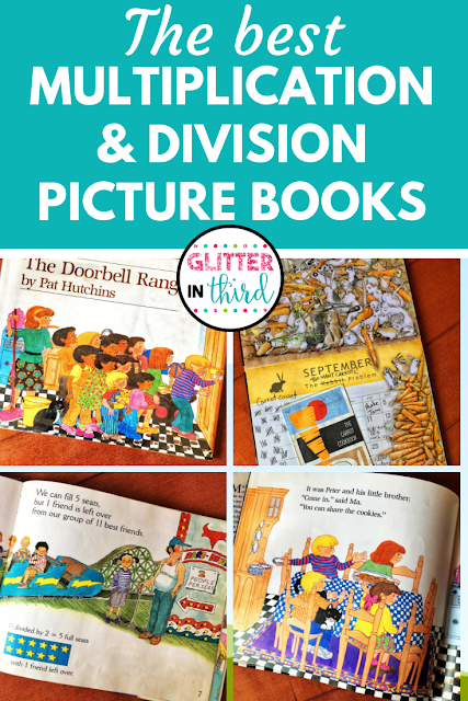 Teaching multiplication and division with math picture books