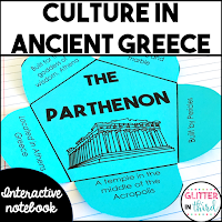 Culture in ancient greece interactive notebook activity