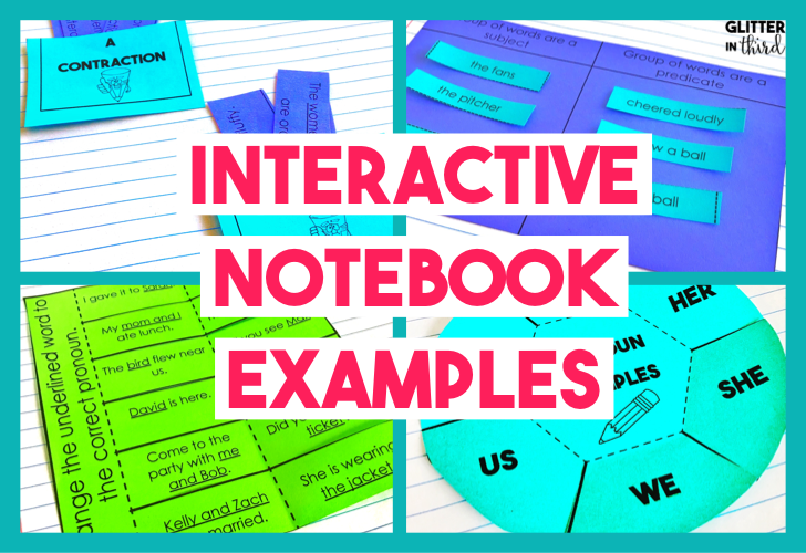 interactive notebook templates blog title picture