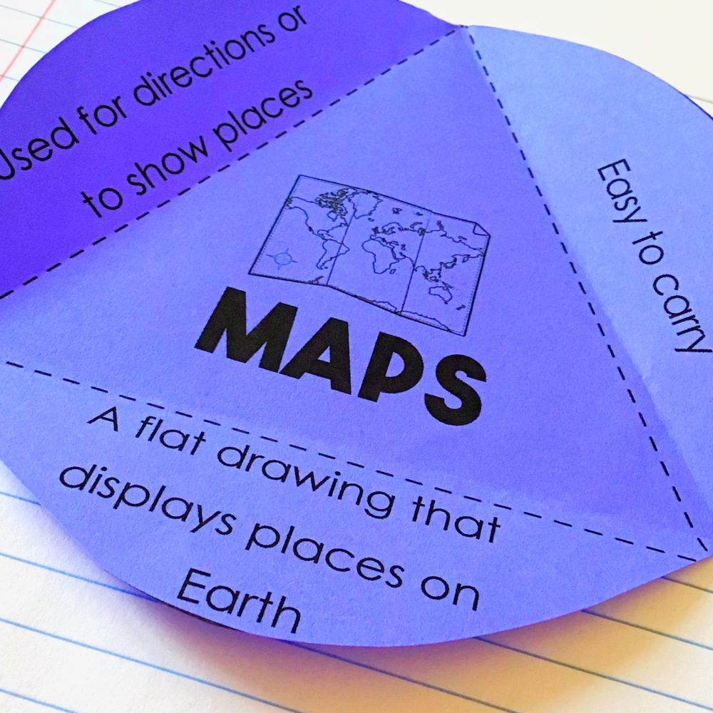 map skills activities kids