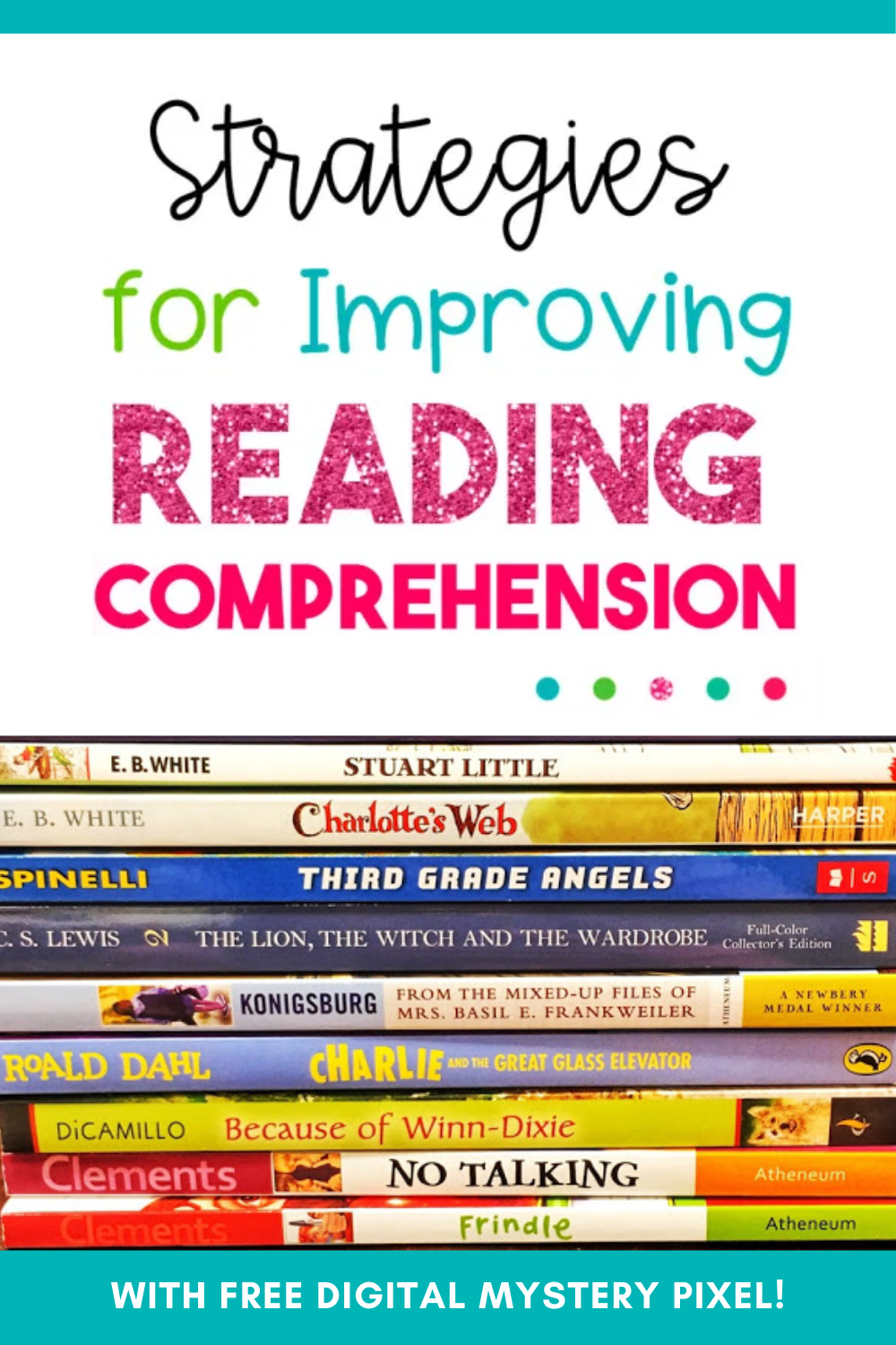 4 Strategies To Improve Reading Comprehension - Glitter In Third