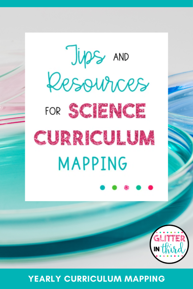 science curriculum mapping pin