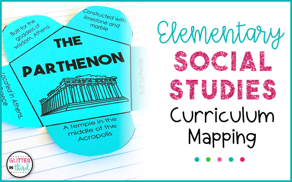 social studies curriculum mapping