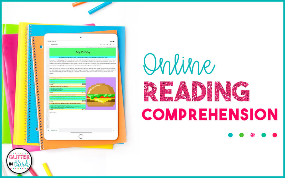 Reading comprehension questions online