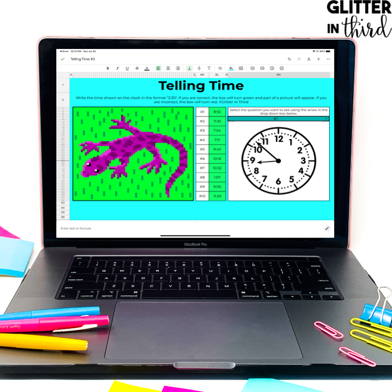 Telling Time Online Games