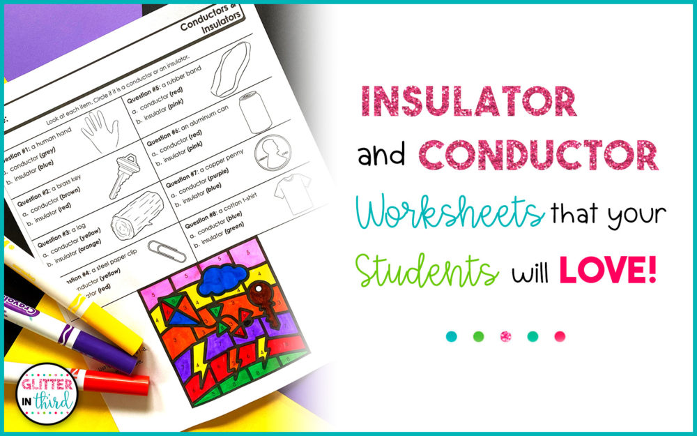 insulator and conductor worksheet