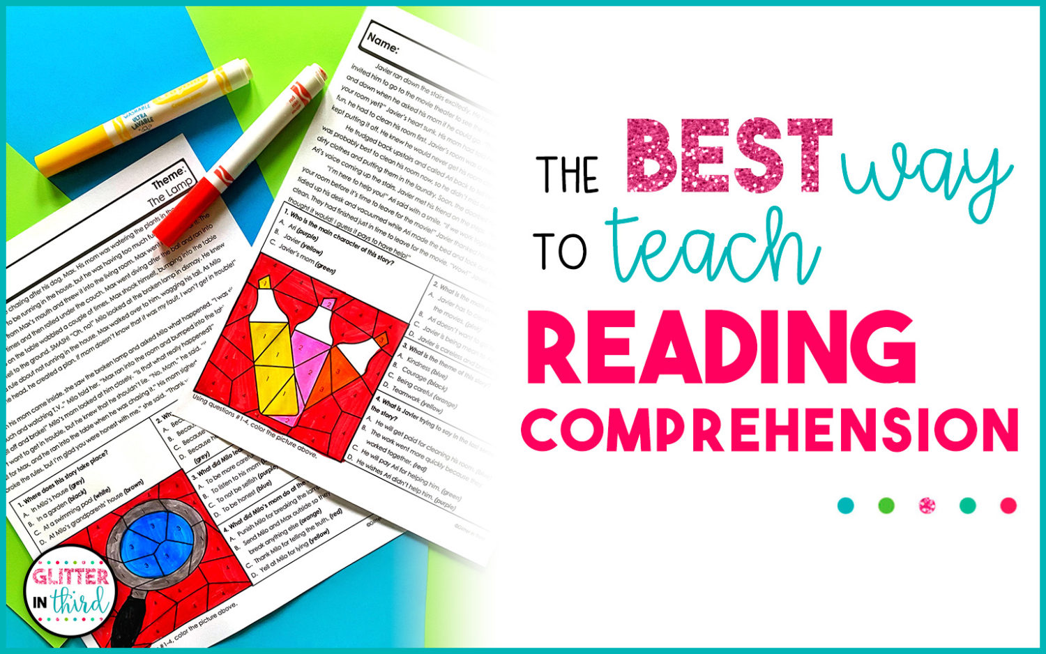 Reading comprehension passages questions answers