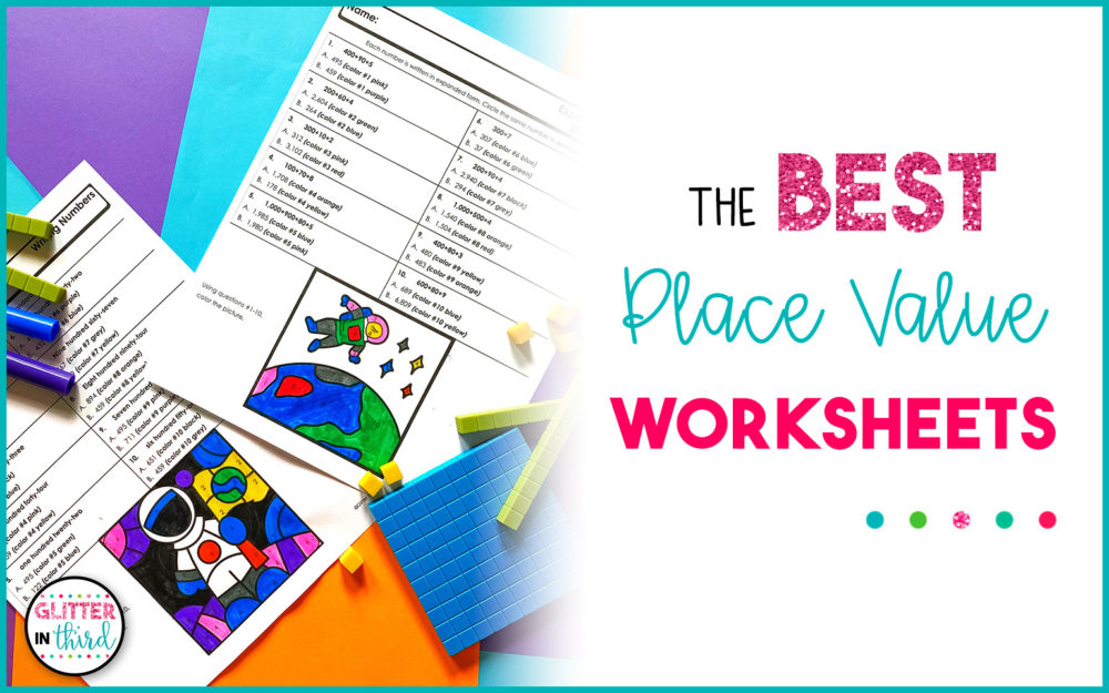 Place Value Worksheets 3rd Grade
