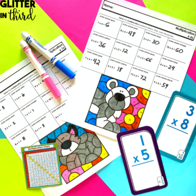 3rd Grade Math Worksheets Your Students Will LOVE! - Glitter in Third