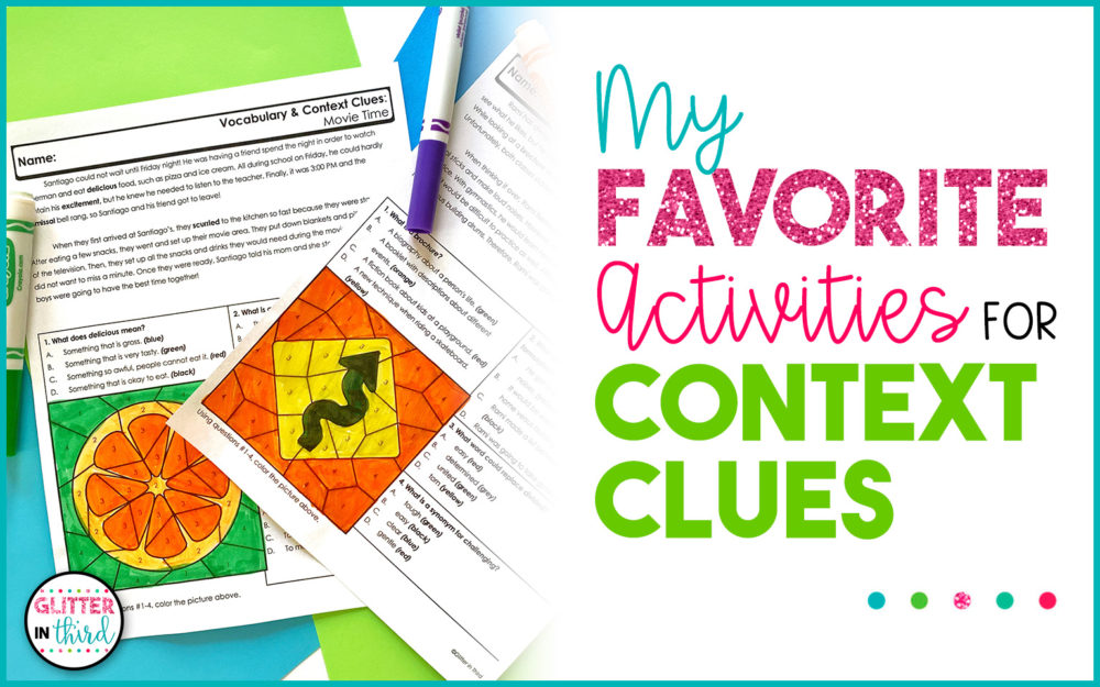 activities for context clues