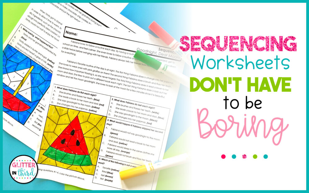 sequencing worksheets