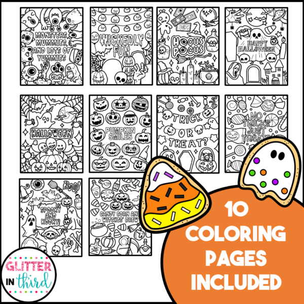 halloween coloring pages