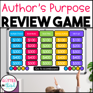 author's purpose review game