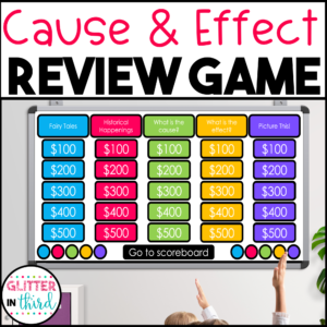 cause and effect review game