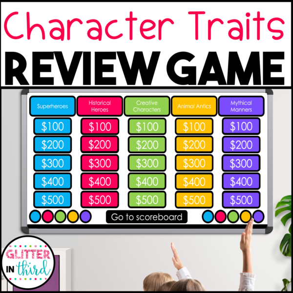 character traits review game