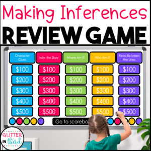 making inferences review game