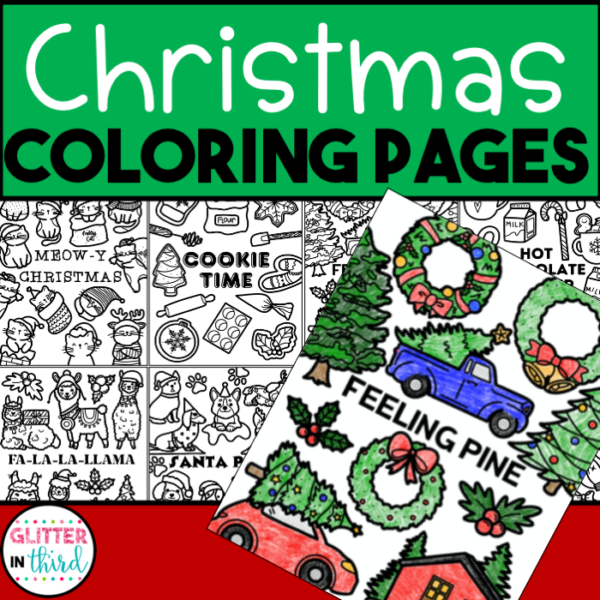 christmas coloring sheets