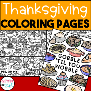 thanksgiving coloring pages