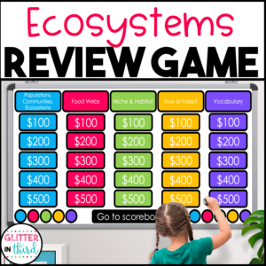 ecosystem niche food chain review game science sol 4.3