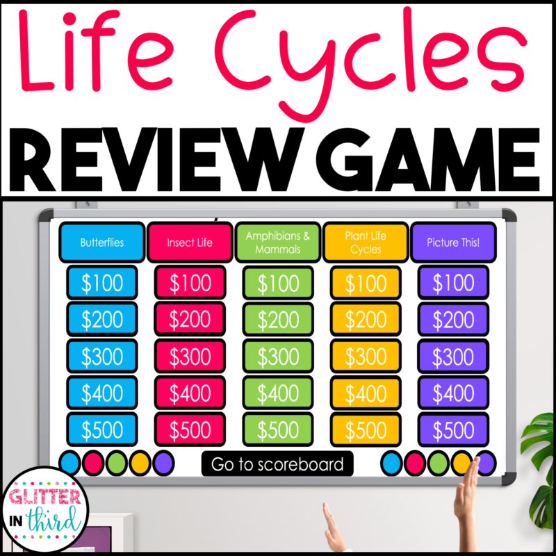 Life Cycles Review Game