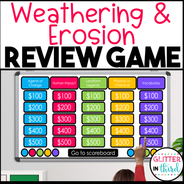 weathering and erosion game show review sol science 5.8d