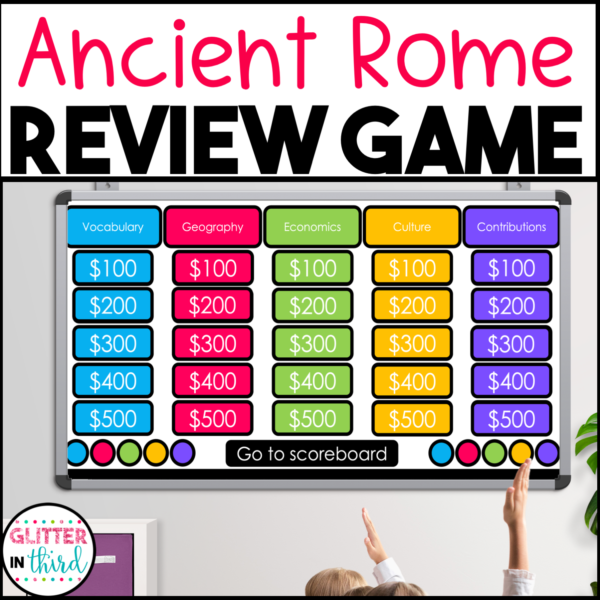 ancient rome review game social studies sol 3.3