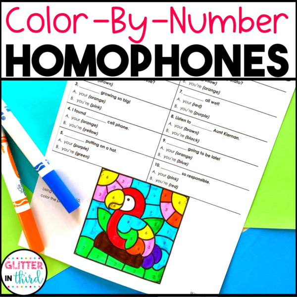 homophones worksheets