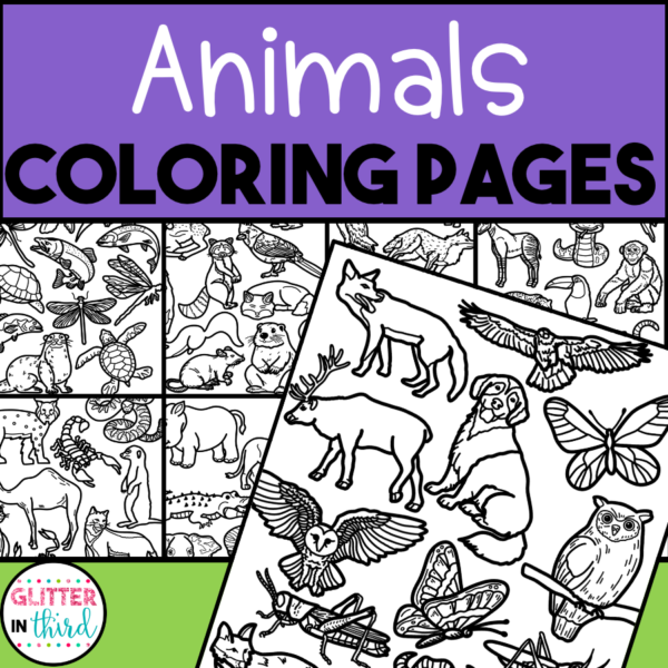 animals coloring pages