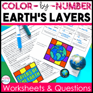 5th grade science sol layers of the earth