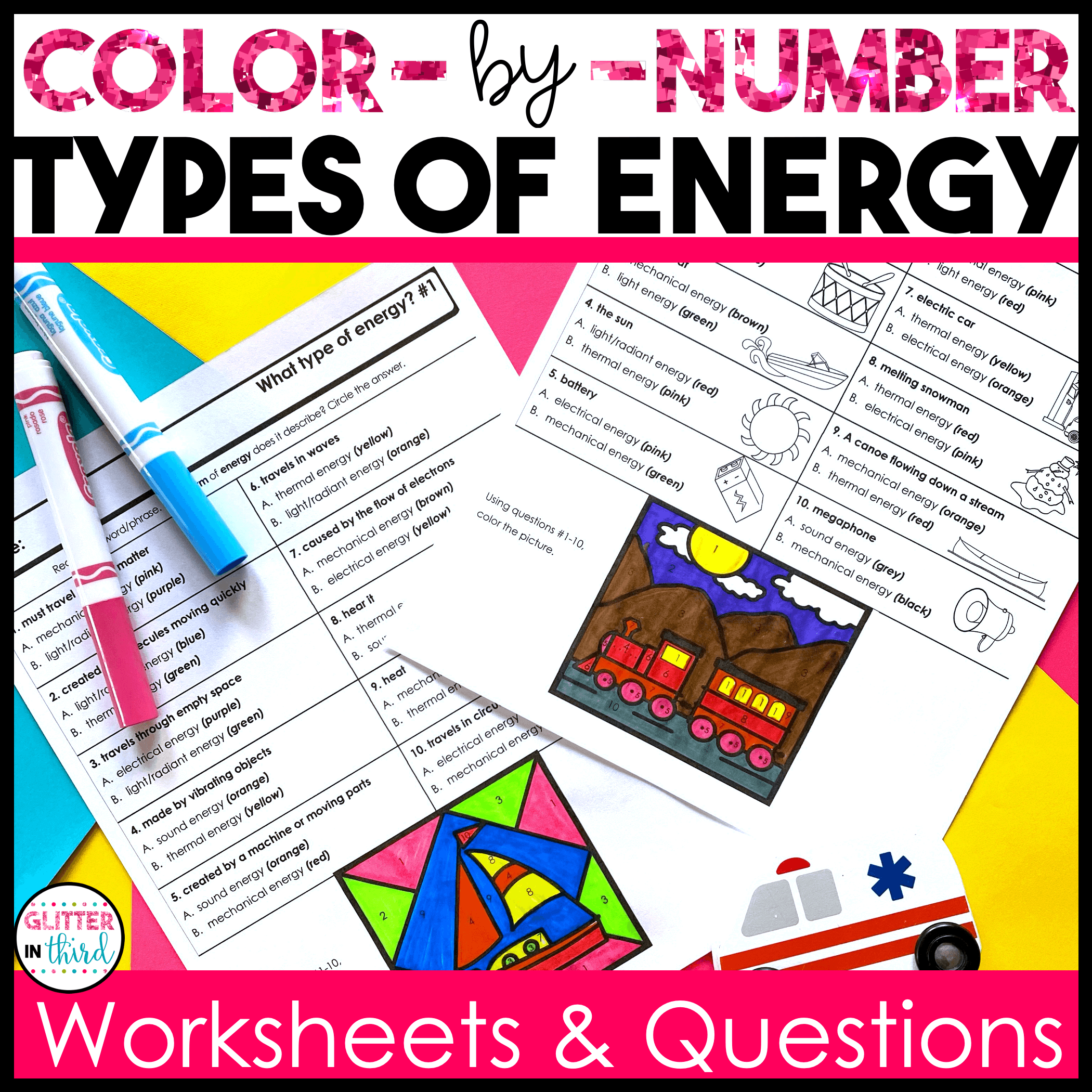 5th grade science sol types of energy