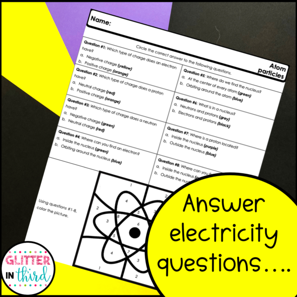 static electricity worksheets