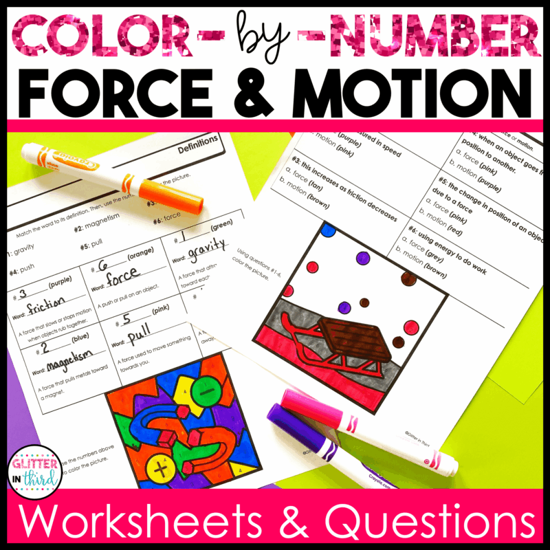5th grade science sol force motion