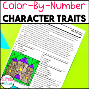 character traits worksheet