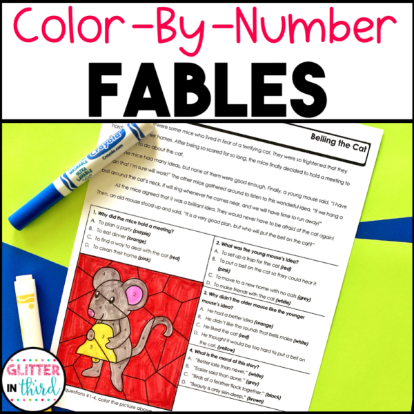 fable passage worksheet