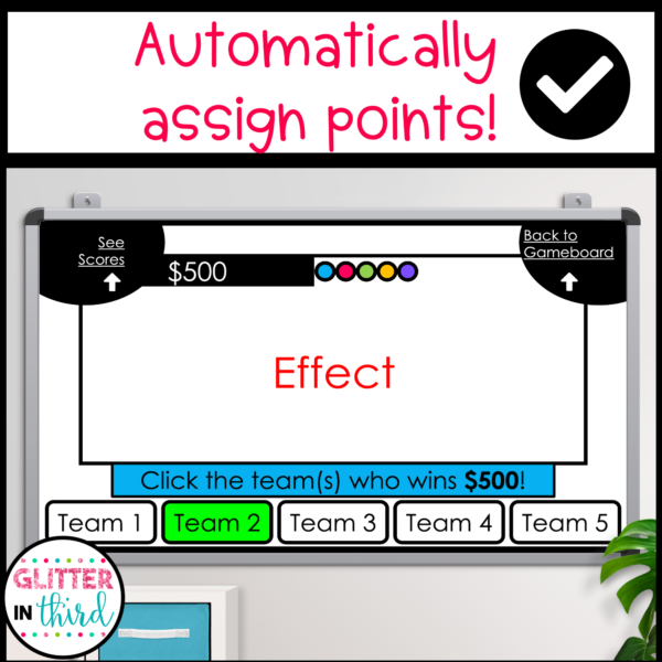 cause and effect review game