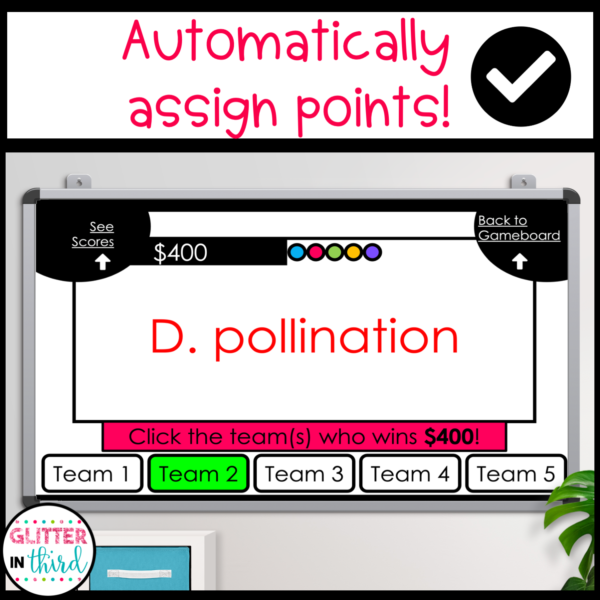 plants review game 4th grade science sol 4.2