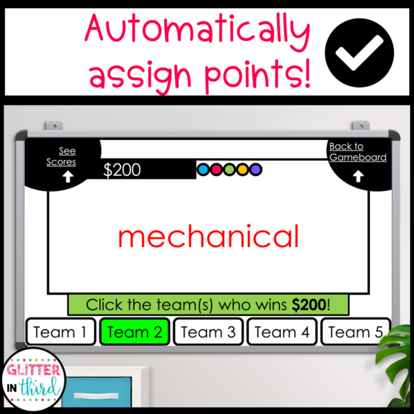 types of energy review game science sol 5.2