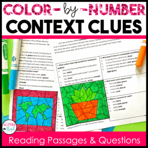 context clues reading comprehension 3rd