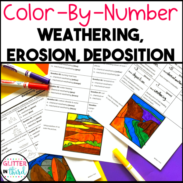 weathering and erosion worksheet