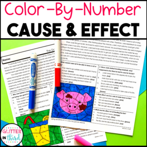 cause and effect worksheet reading passage