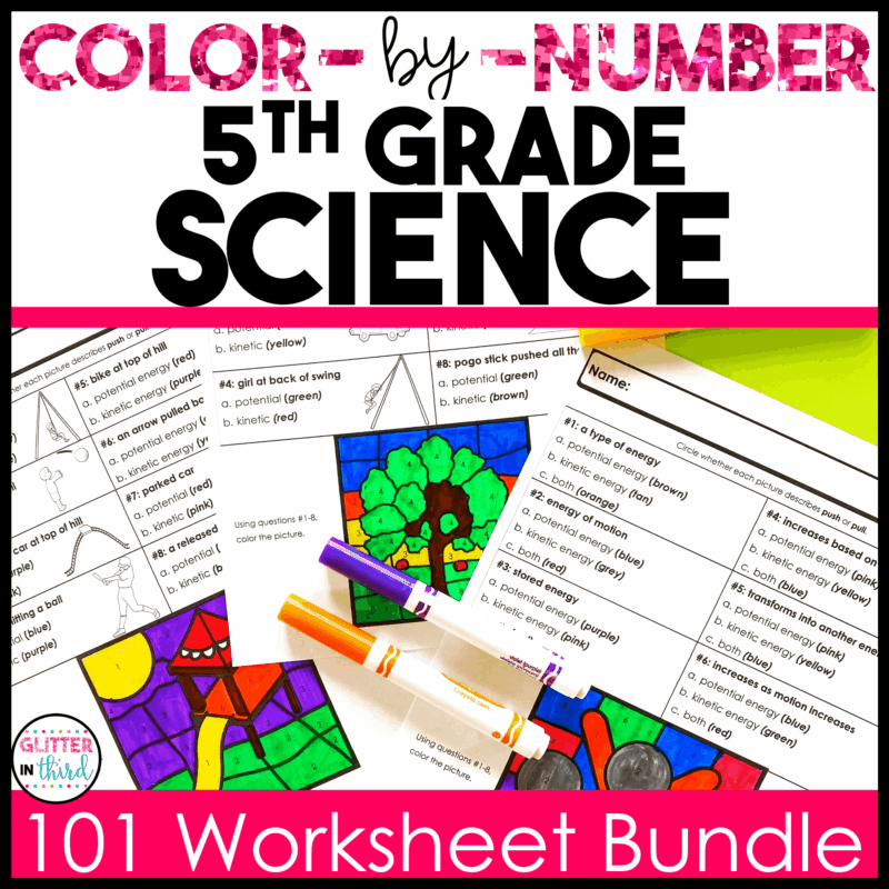 5th grade science sol worksheets