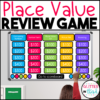 3rd Grade Place Value and Rounding Review Game - Glitter in Third