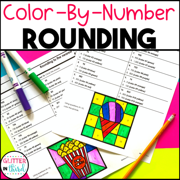 3rd grade rounding worksheets