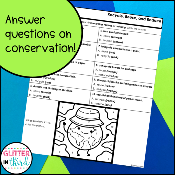 conservation worksheets science sol 3.8