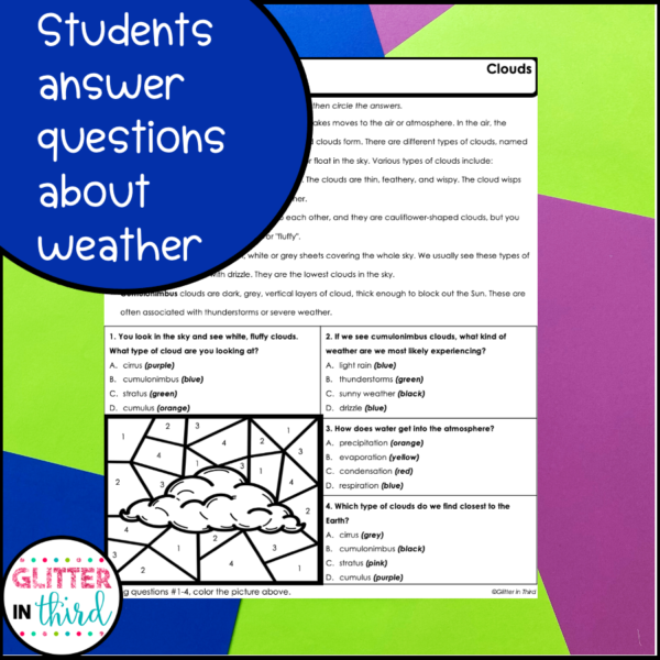 weather climate worksheets